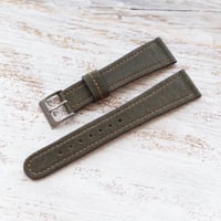 Image 3 of Dark Green Pigskin In 40’s Style