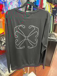 Image 2 of Off White Black Sweat Shirt