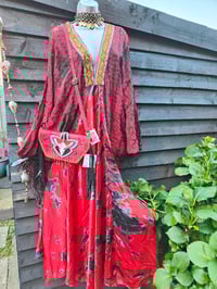 Image 11 of Barca Bag - red and black