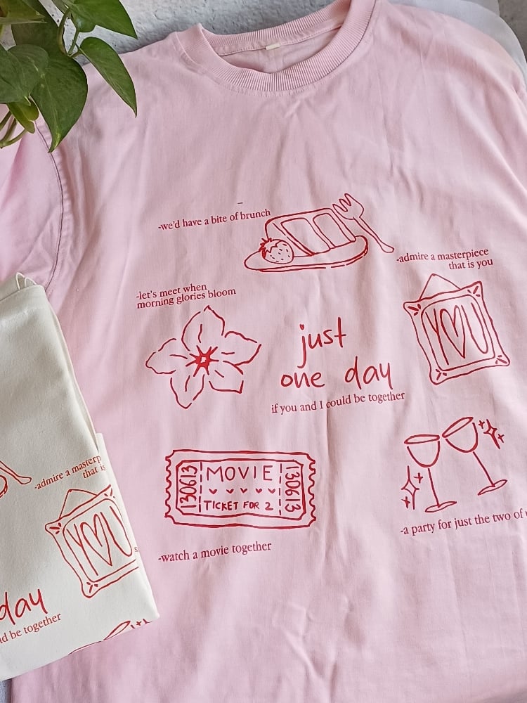 Image of Just One Day Oversized T-Shirt