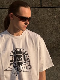 Image 2 of LOCKED T-SHIRT WEISS