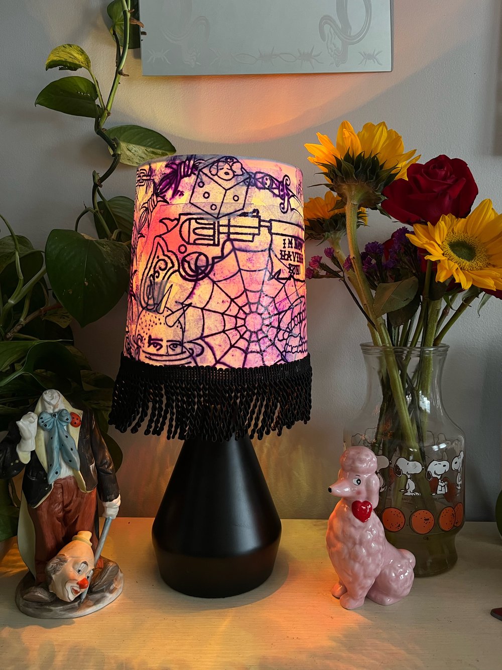 Image of Stencil lamp