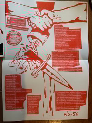 Vampire “die cut bat” 12”