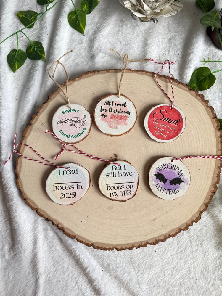Image of Bookish Ornaments
