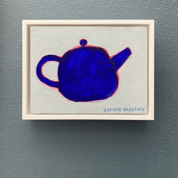 Image of Blue Teapot