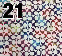 Image 8 of Faux leather sheets A009