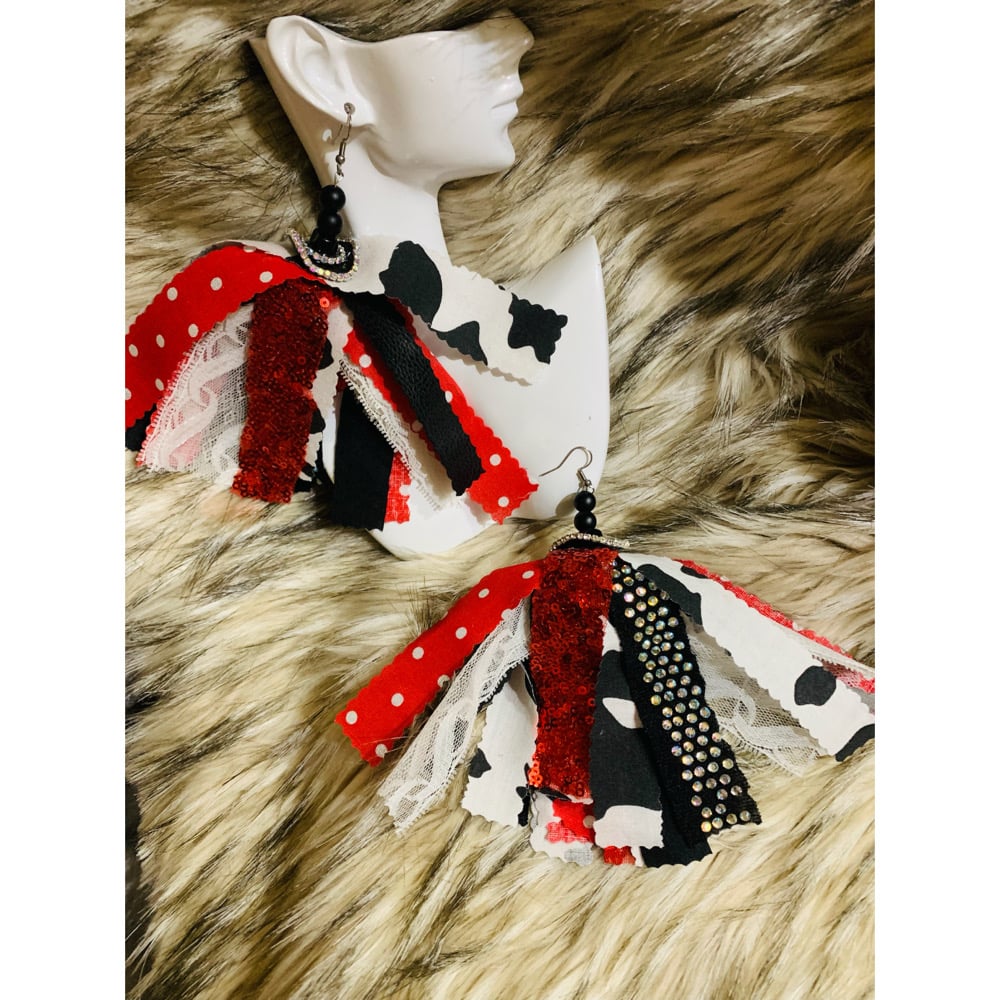 Image of Cowgirl Tassel Earring #2