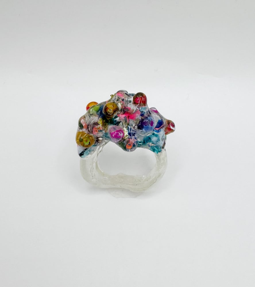 Image of confetti cupcake ring