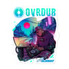 OVRDUB CyberPunk DJ Sticker