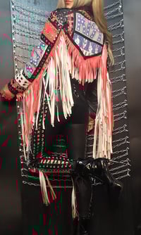 Image 5 of KISS LOVE IT LOUD FRINGE JACKET 