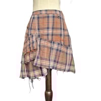 Image 2 of Betty's Blue Shinji Abe brown asymmetrical skirt