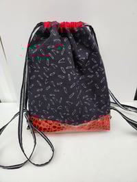 Image 5 of Chaotic Dischord drawstring backpack