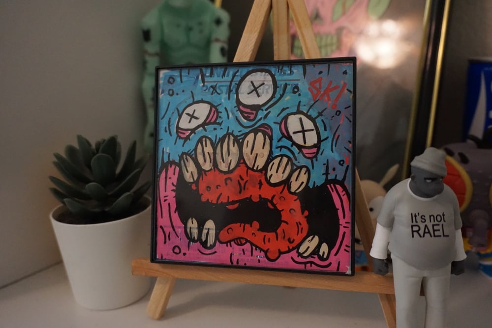 Cube creep original painting