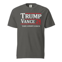 Image 5 of Trump Vance 24 Take America Back Unisex garment-dyed heavyweight t-shirt