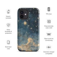 Image 10 of Celestial Night Sky Stars and Clouds Painting Tough Case for iPhone®