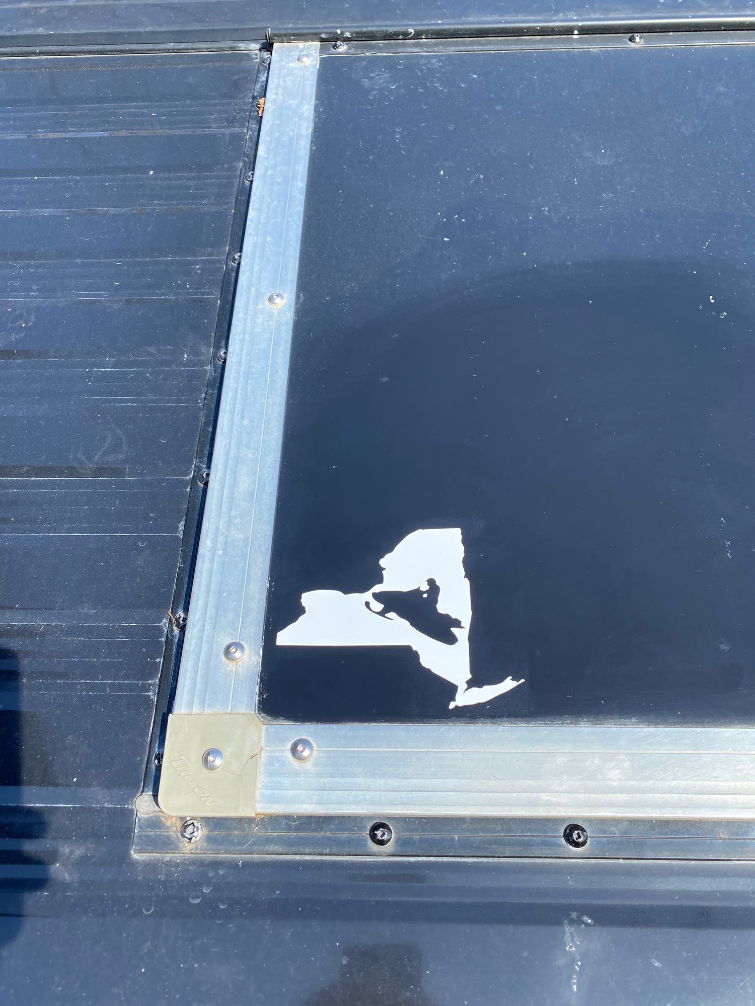 New York State Snowmobile Sticker | The Overlay Guy