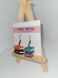 Image 3 of 3D Book Earrings