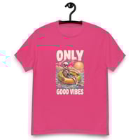 Image 13 of Unisex classic tee, Good Vibes Skeleton Funny Tee