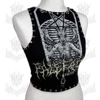 Image 2 of Paleface Swiss "Satanic Worship" Muscle Top (SIZE XS/S)