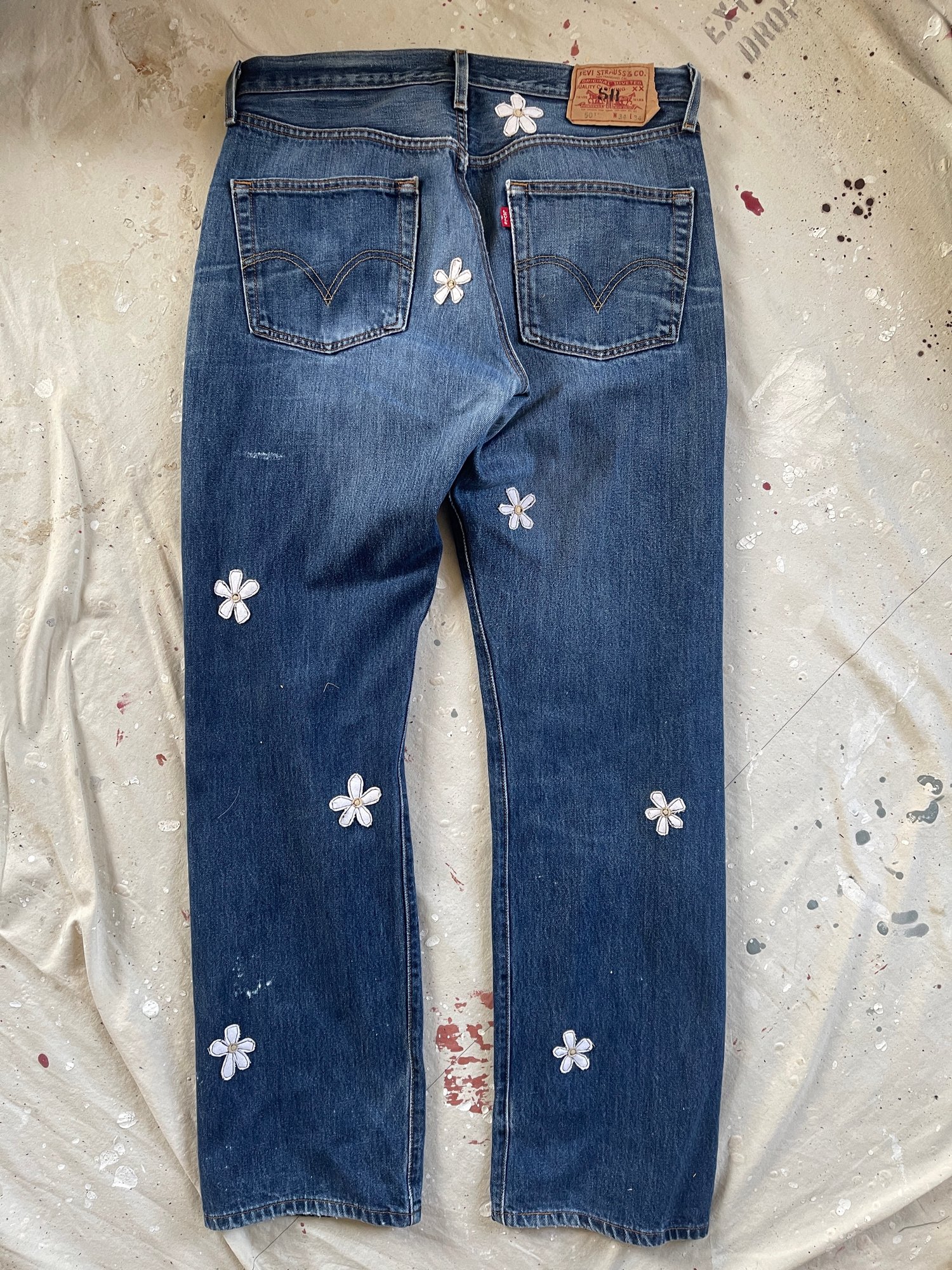 Image of Floral jean 
