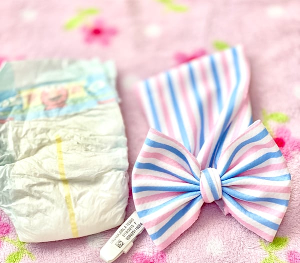 Image of newborn headwrap/mini wrap