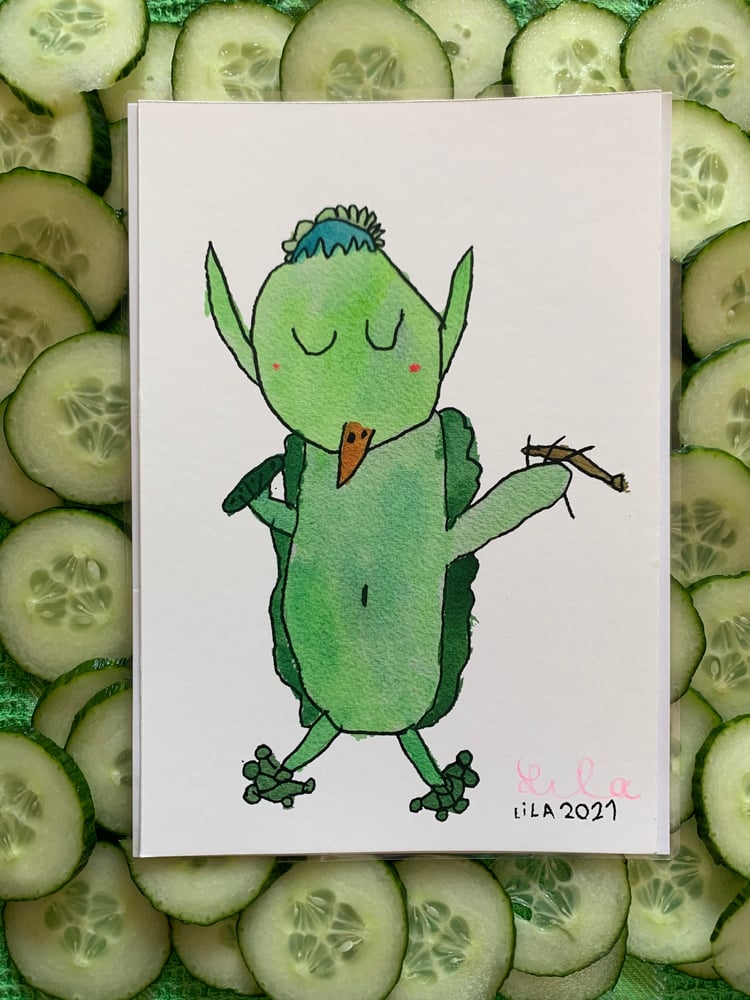 Image of Kappa with Pickle Flute
