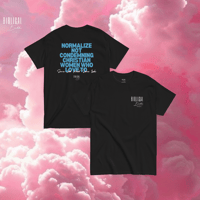 Image 4 of Biblical Baddie Apparel ® : Serve God, Serve Looks Tee Collection