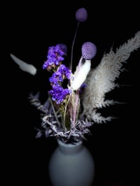 Image 4 of Purple Lust White Vase  c