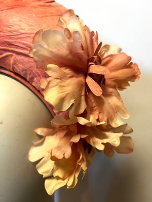 Image of Dusty pink leather halo