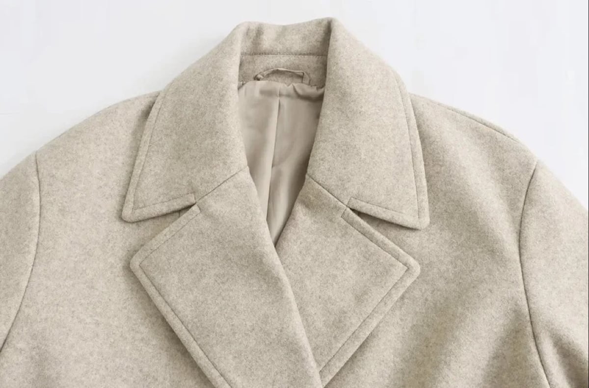 Image of Oversized Wool Coat 