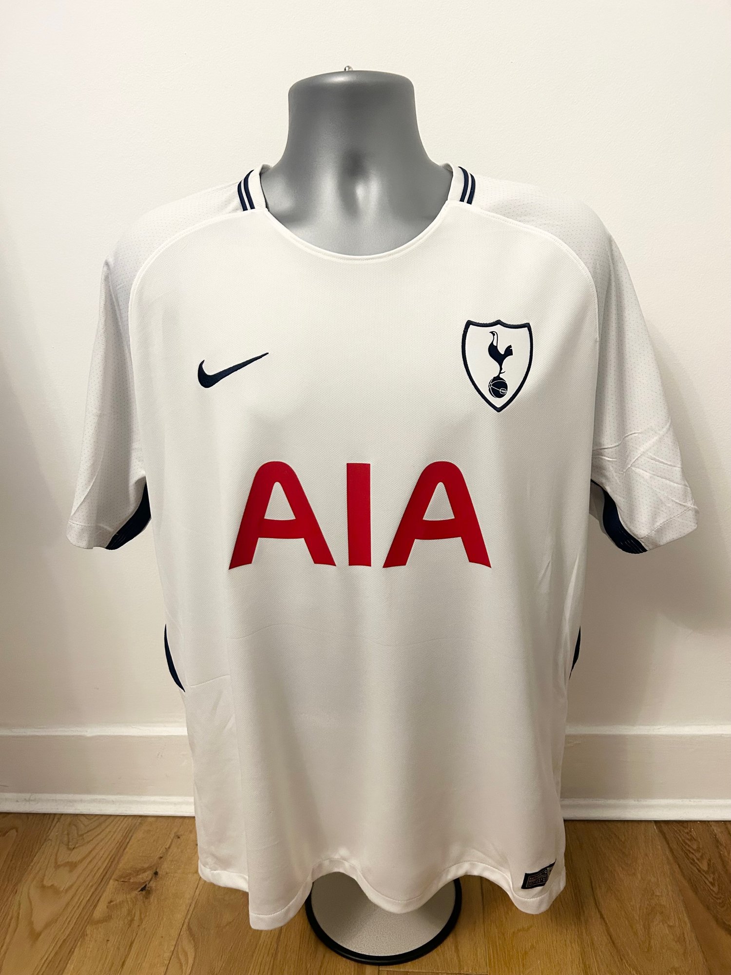 Image of Tottenham Hotspur “DEMBÉLÉ 19” 2017/18 Home Shirt + PL patches (XL)
