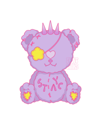 Image 2 of stayc bear sticker
