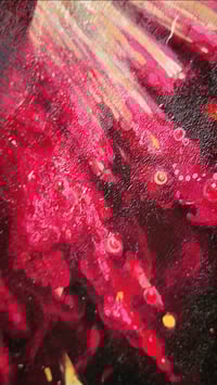 Image 6 of ‘THE VIRGIN MARY’ [ Unique Oval Print - { 1/1 } ] - Hand Embellished Museum Archival Print