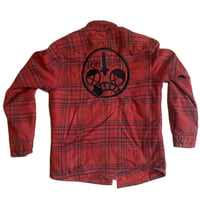 Image 2 of Sz. M/L 1 of 1 Quilted Flannel