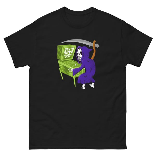 Image of Death Save Pinball Cult T-Shirt
