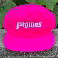 Image 2 of PHILLIES Nylon Hat 'Hot Pink'