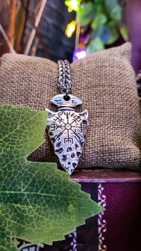 Image 3 of 👑The Armored Kingdom Warlord Arrowhead Necklace 