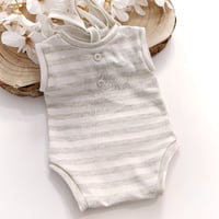 Image 4 of Photoshooting newborn boys bodysuit Robbie| stripes