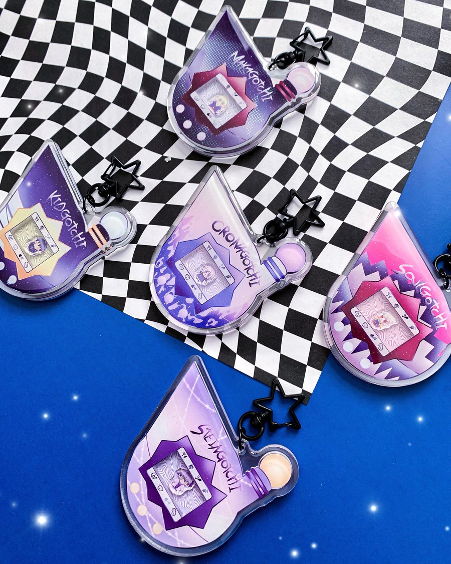 Image of Soul Eater Tamagotchi | Shaker Charms 