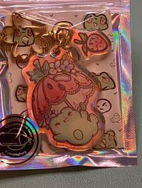 Acrylic Keychain Strawberry Brella