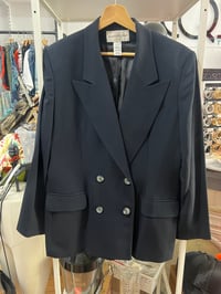 Image 1 of Vintage blue blazer 