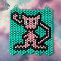 Mew Beaded Kandi Tapestry