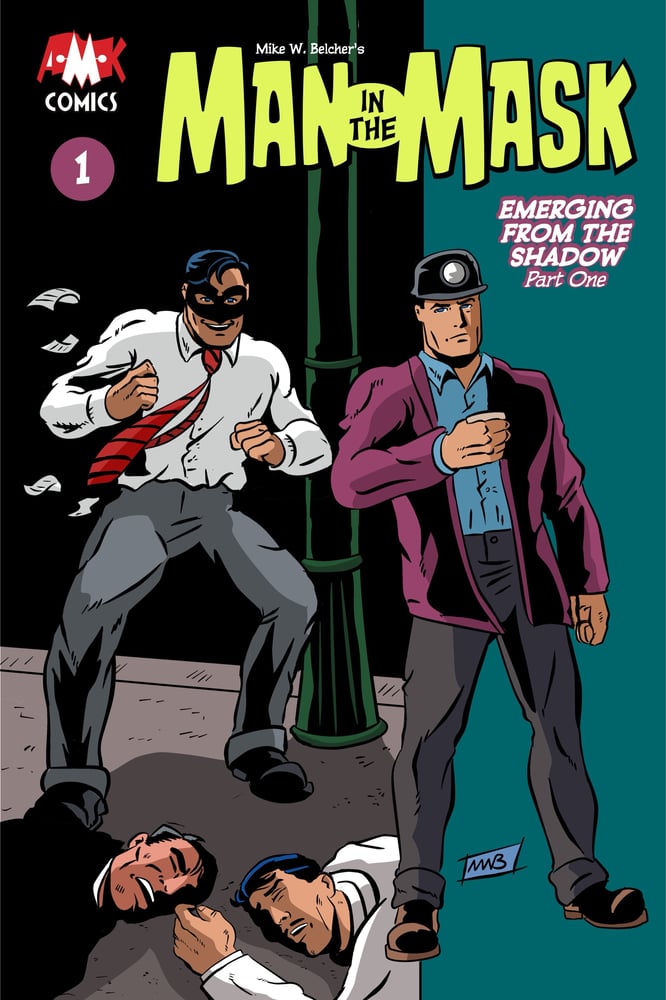 Image of MAN In THE MASK: EMERGING FROM THE SHADOW ISSUE 1-Standard cover