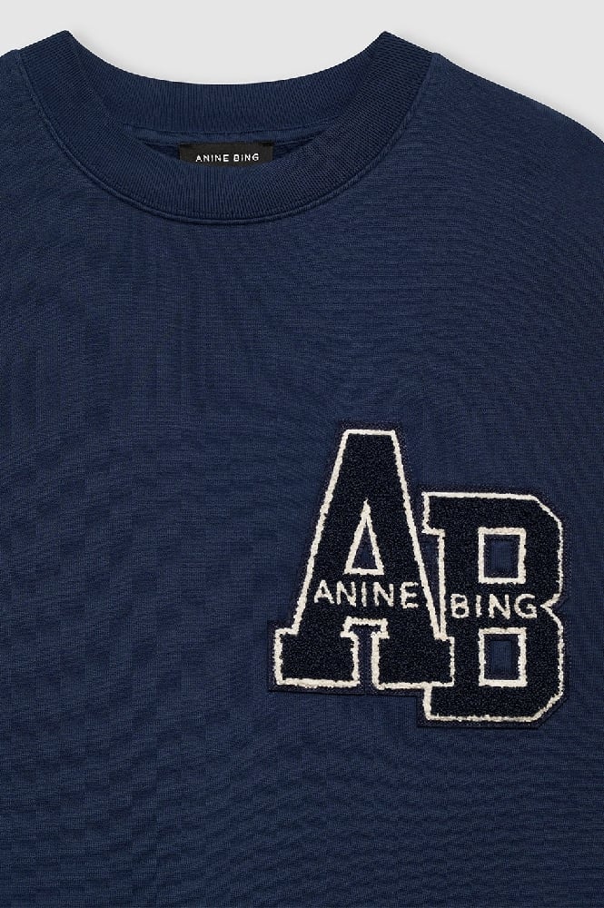 Image of ANINE BING MILES OVERSIZED SWEATSHIRT