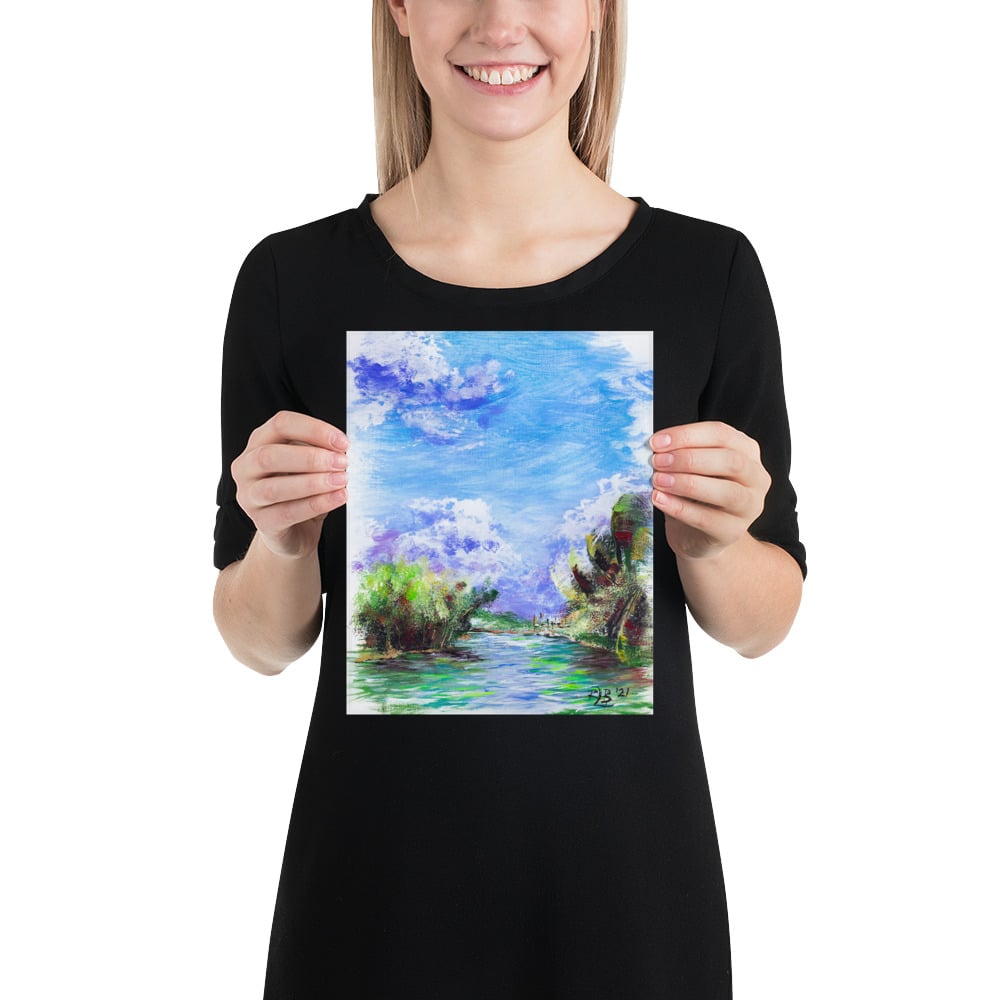 Image of ||| PRINT ||| "The Time Is Always Right Out Here" | Left Half