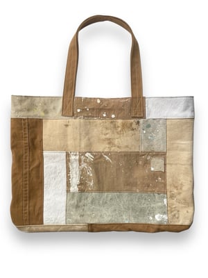 Image of PATCHWORK PAINTER'S TOTE #1