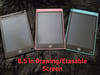 Drawing / Erasable Screen with Stylus