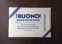 Biglietto cartaceo per BUONO