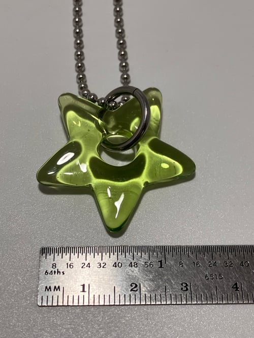 Image of lime green star