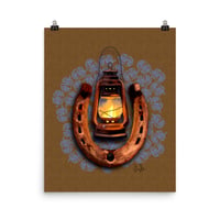 Image 4 of Luck will light the way Poster (frame not included)